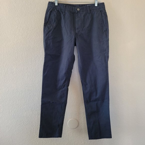 Bonobos Mens Slim Straight Chino Gray Grey Pants Size 31 by 30 Preppy Casual - Picture 1 of 11